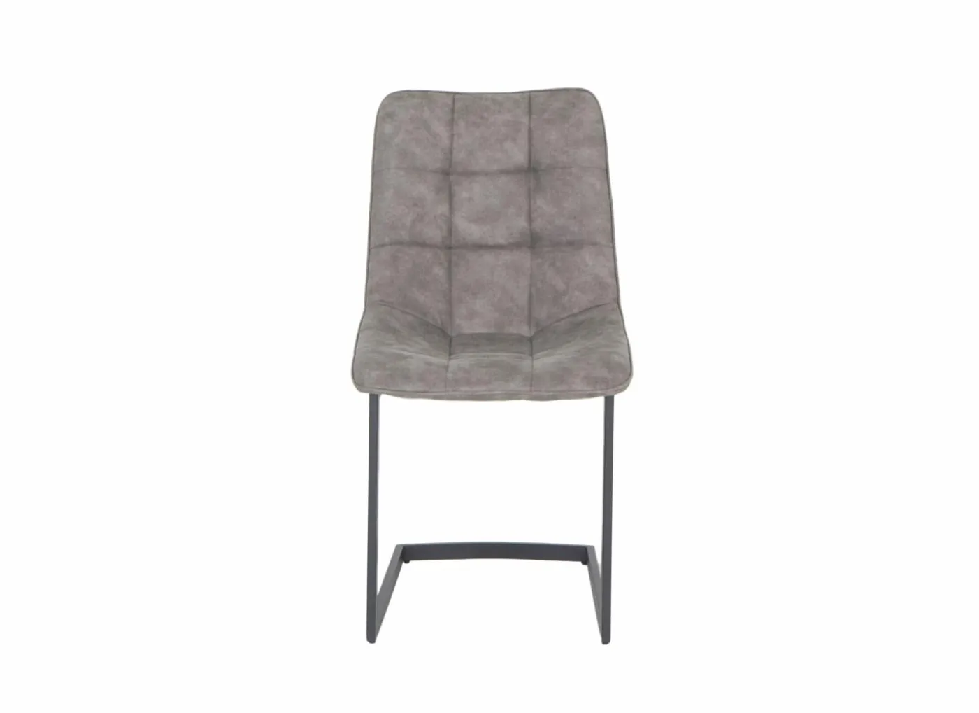 Stoel Cloud 46,5x57x86cm - microvezel - grijs