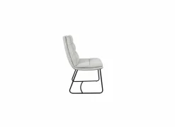 Stoel Crux 64x50x92cm - stof - cream