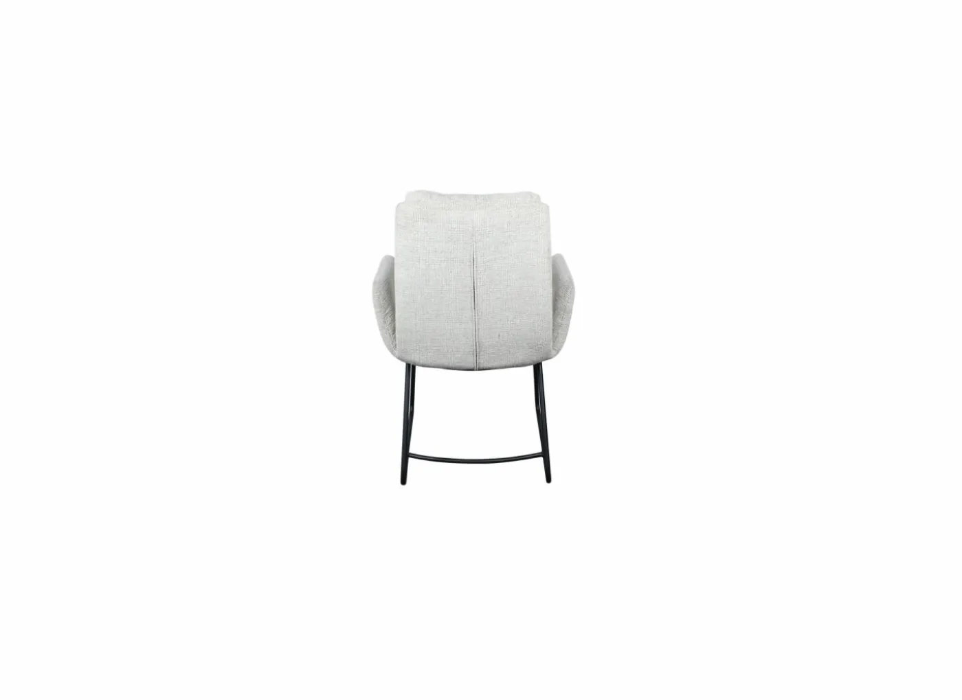 Stoel Crux 67x62x93cm - stof - cream