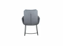 Stoel Crux 67x62x93cm - stof - grijs