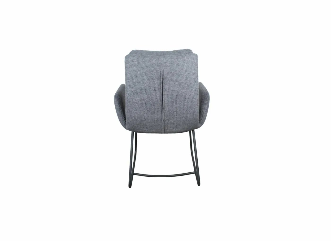 Stoel Crux 67x62x93cm - stof - grijs