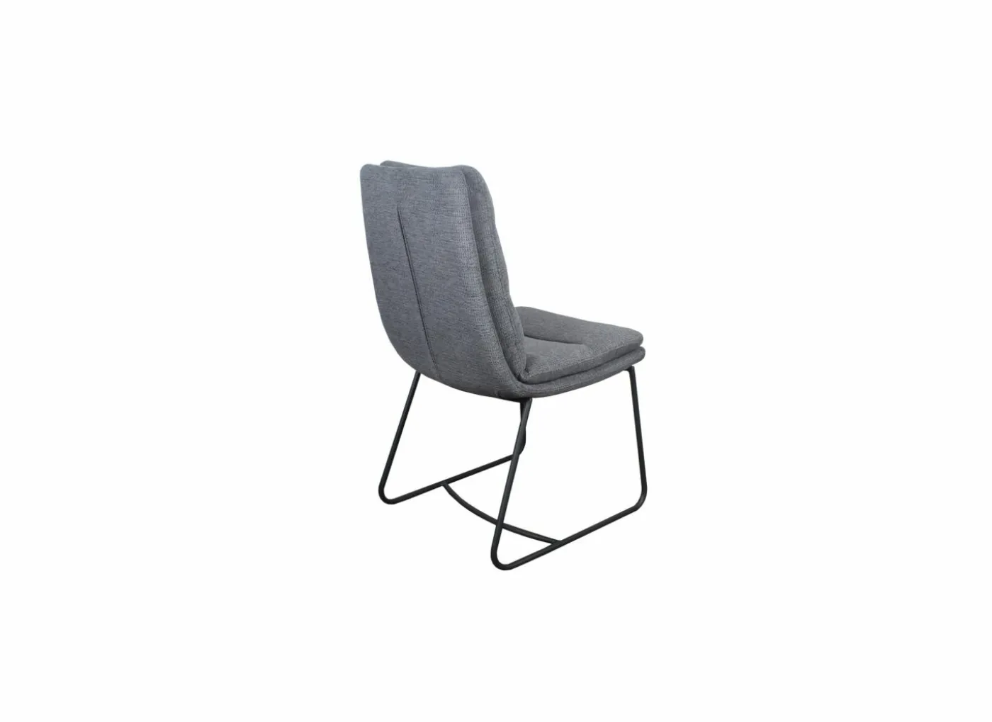 Stoel Crux 64x50x92cm - stof - grijs