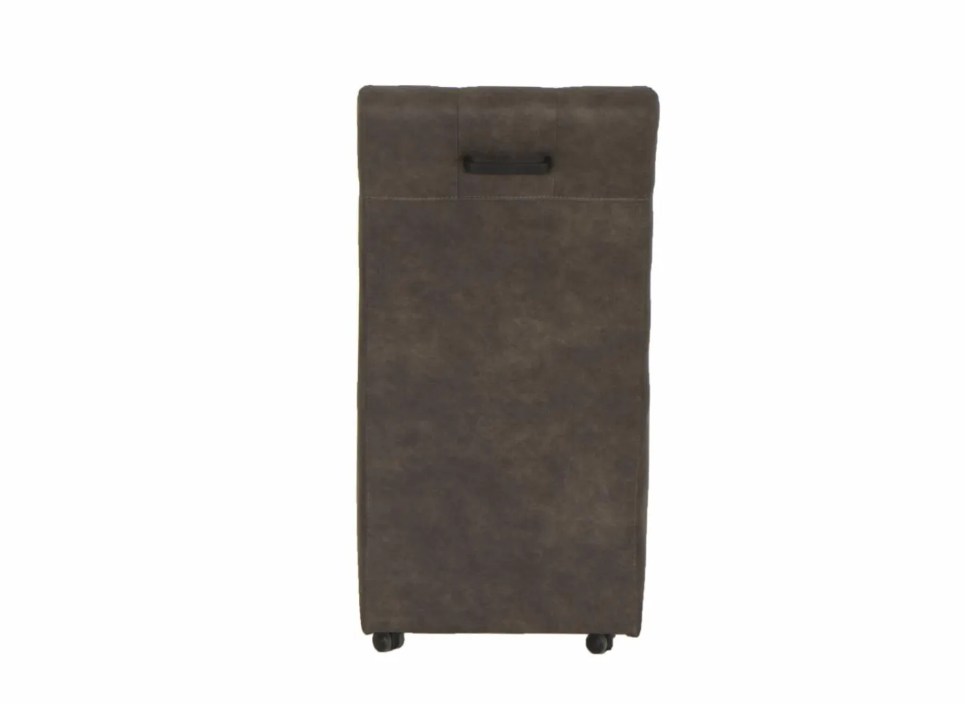 Stoel Dakar 52x72x97,5cm - microvezel - antraciet
