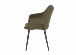 Stoel Daly 55x60x86cm - polyestervezel - groen