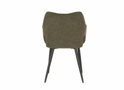 Stoel Daly 55x60x86cm - polyestervezel - groen