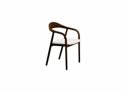Stoel Donna 56,5x53x79,4cm - beuk massief & polyestervezel - walnoot