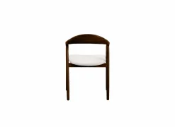 Stoel Donna 56,5x53x79,4cm - beuk massief & polyestervezel - walnoot