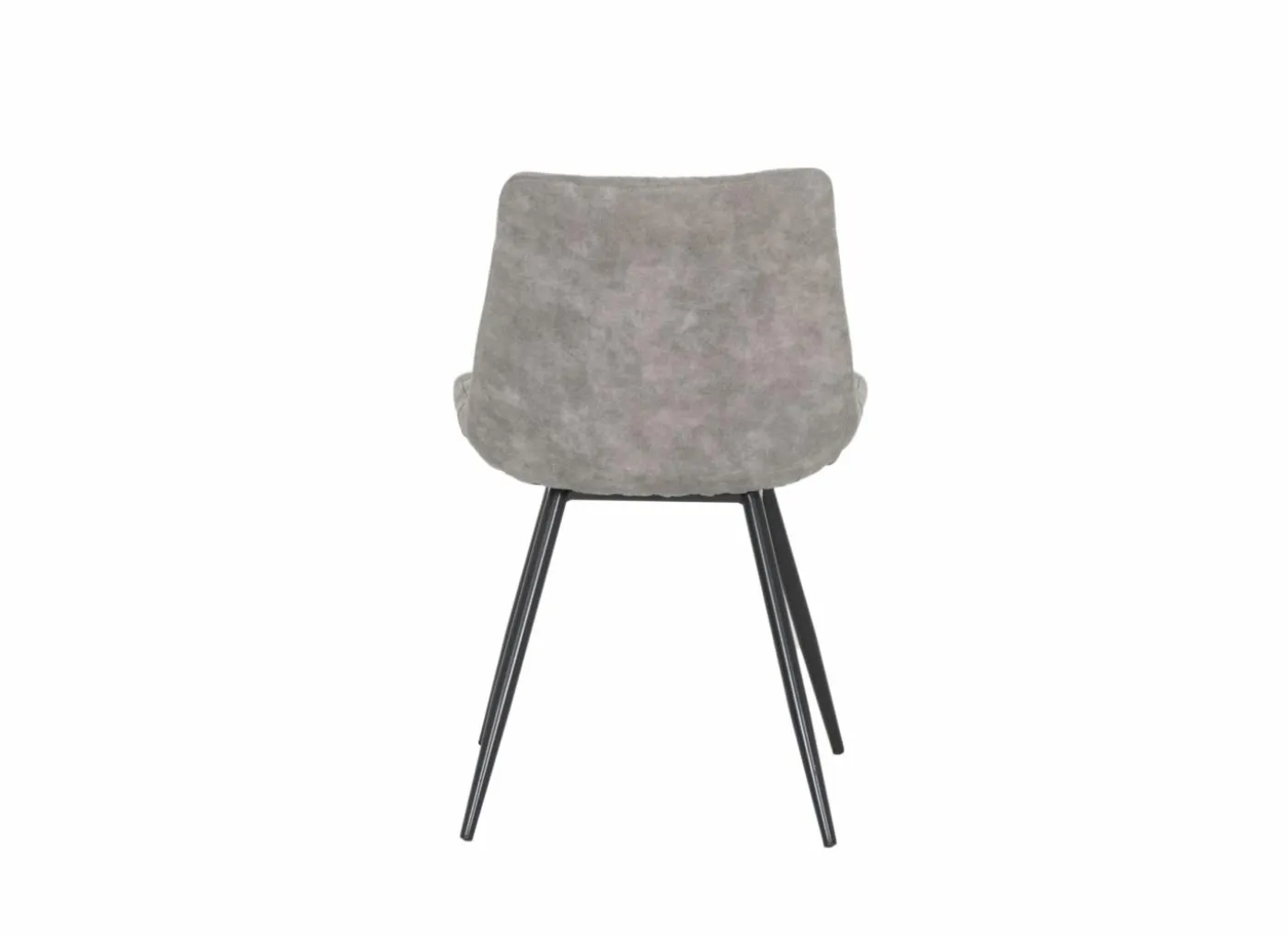 Stoel Driss 51x53x80cm - stof - grijs