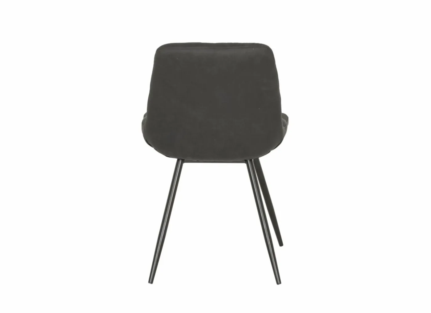 Stoel Driss 51x53x80cm - stof - zwart