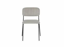 Stoel Epoca 46x54,5x85cm - stof - beige