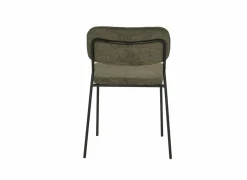 Stoel Epoca 46x59x79cm - stof - groen