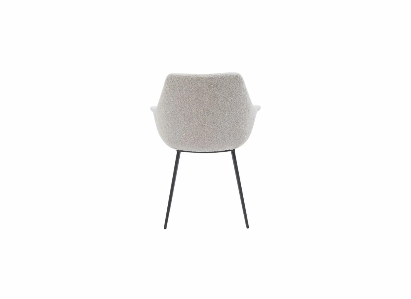Stoel Fairy 62x64x84cm - bouclé - cream