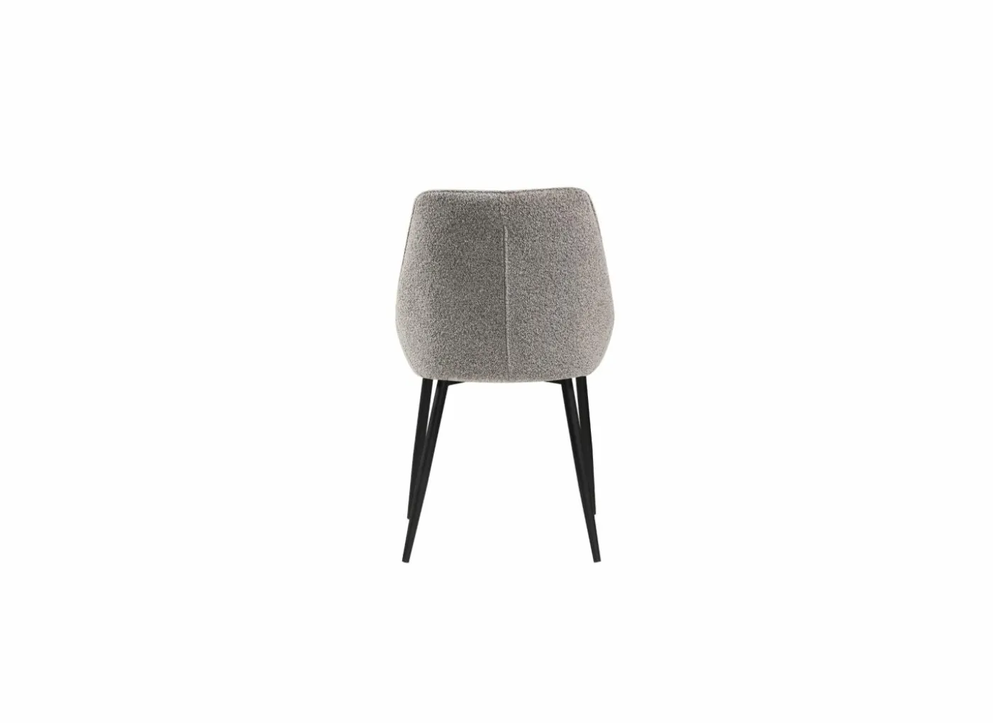 Stoel Figo 50x47x87cm - stof - grijs