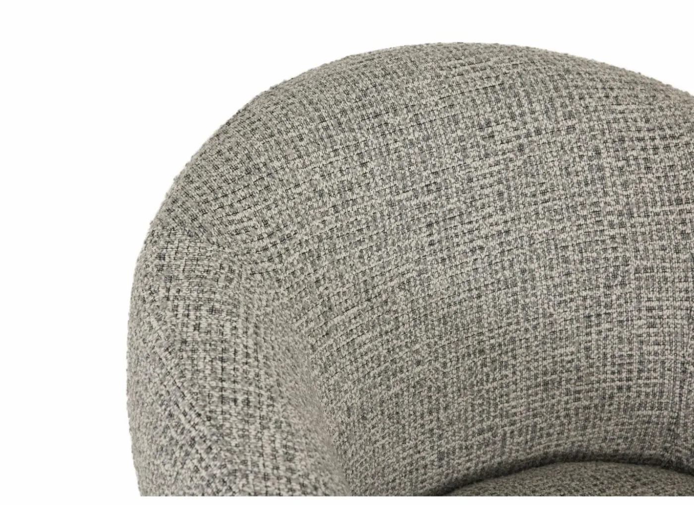 Stoel Foy 60x62x79cm - stof - grijs