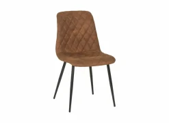 Stoel Furu 45x51x85cm - microvezel - cognac