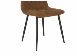 Stoel Furu 45x51x85cm - microvezel - cognac