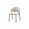Stoel Grigri 49x61x81cm - stof - beige