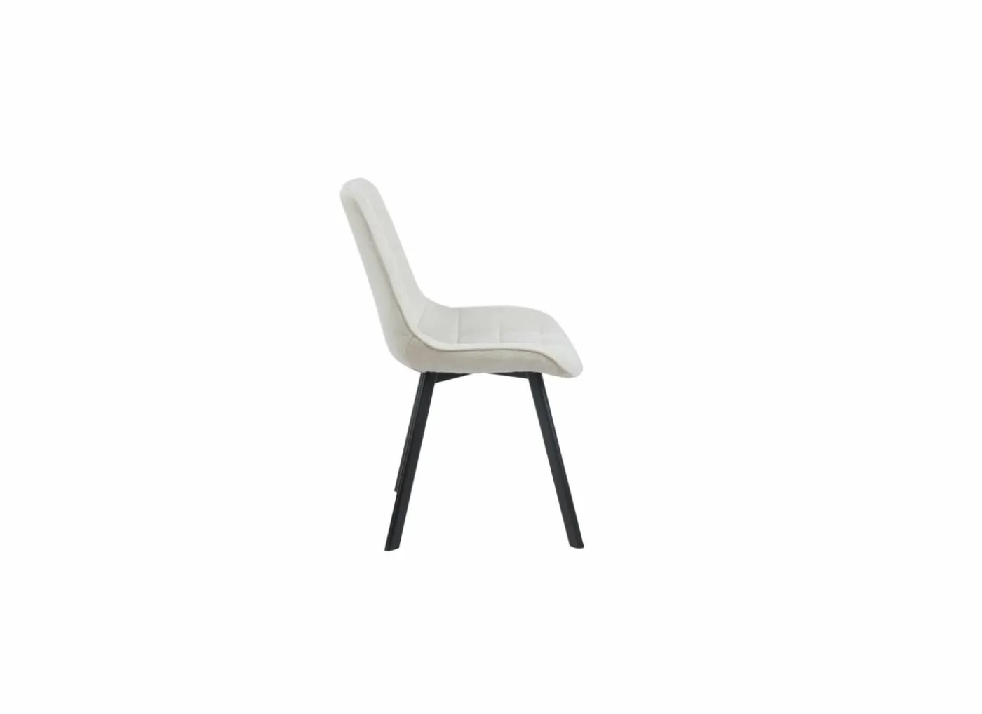 Stoel Gunner 52x60,5x85cm - polyestervezel - beige