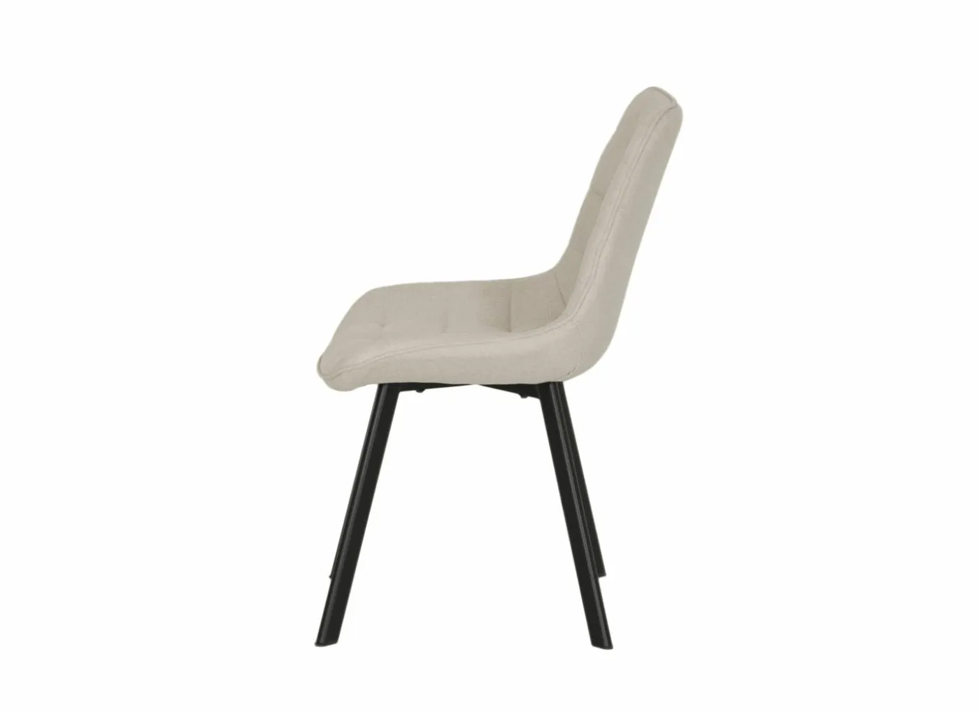 Stoel Gunner 52x60,5x85cm - polyestervezel - beige