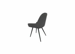 Stoel House 53x61,6x86,5cm - stof - grijs