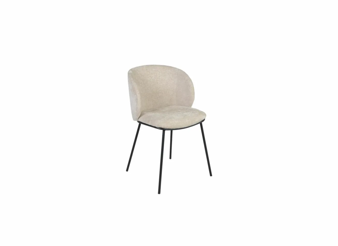 Stoel Ibex 54x47x81cm - polyestervezel - beige