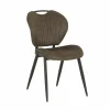 Stoel Jim 49x62x87cm - stof - luxor moss