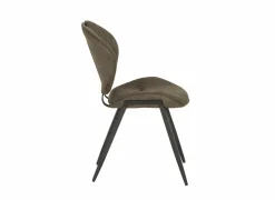 Stoel Jim 49x62x87cm - stof - luxor moss