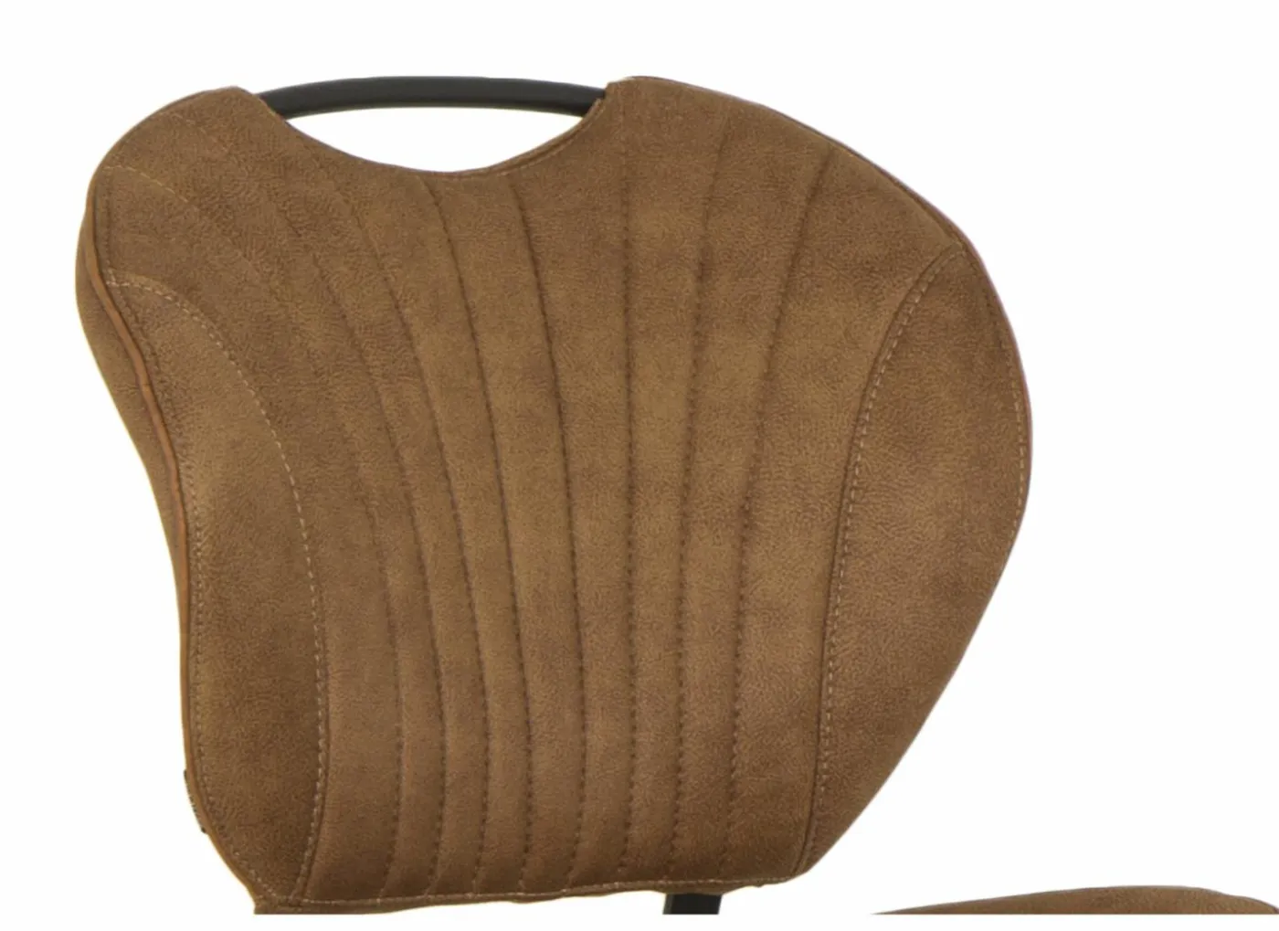 Stoel Jim 49x62x87cm - stof - luxor cognac