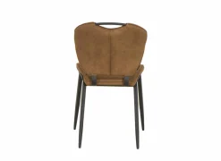 Stoel Jim 49x62x87cm - stof - luxor cognac