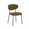 Stoel Jumper 46x53x79cm - stof - mosterd