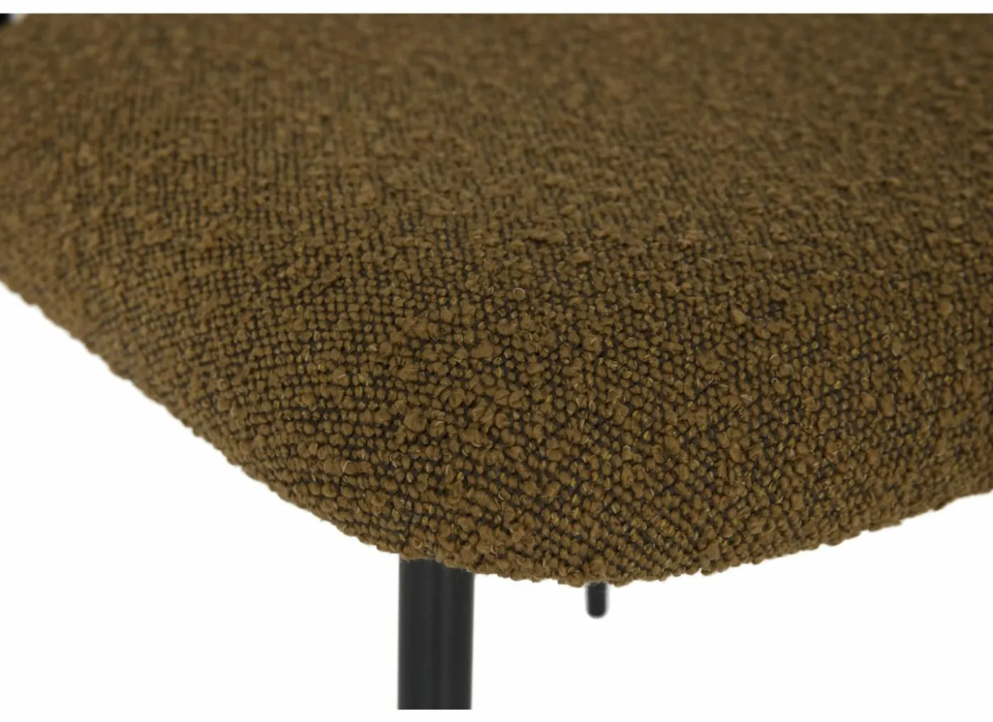 Stoel Jumper 46x53x79cm - stof - mosterd