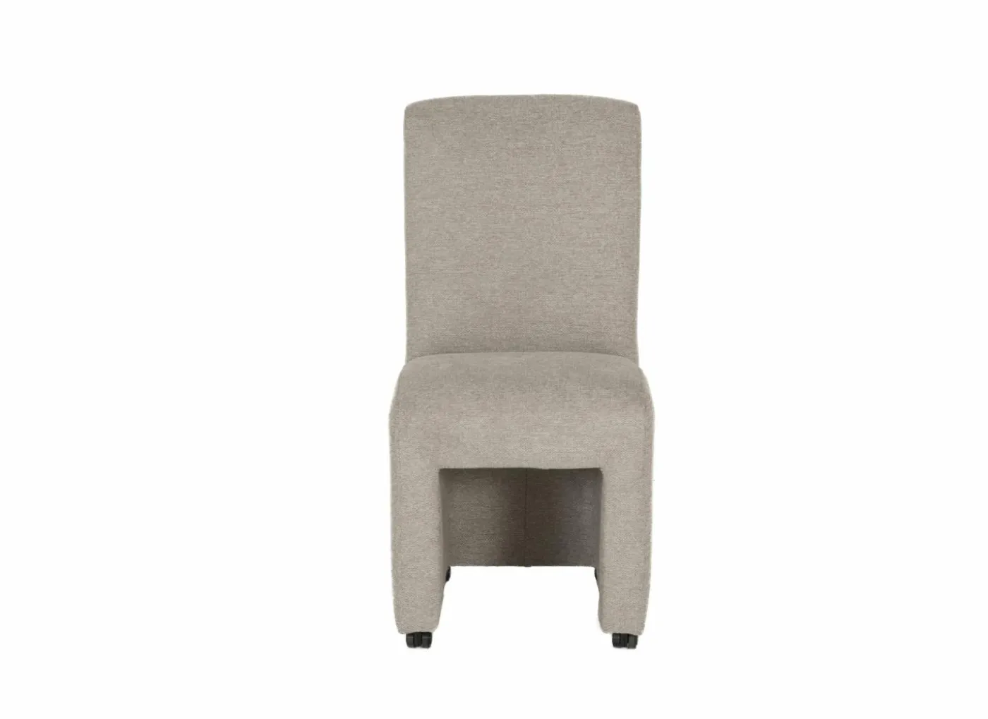 Stoel Larissa 50x70x100cm - stof - greige