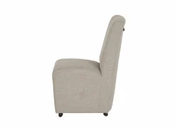 Stoel Larissa 50x70x100cm - stof - greige