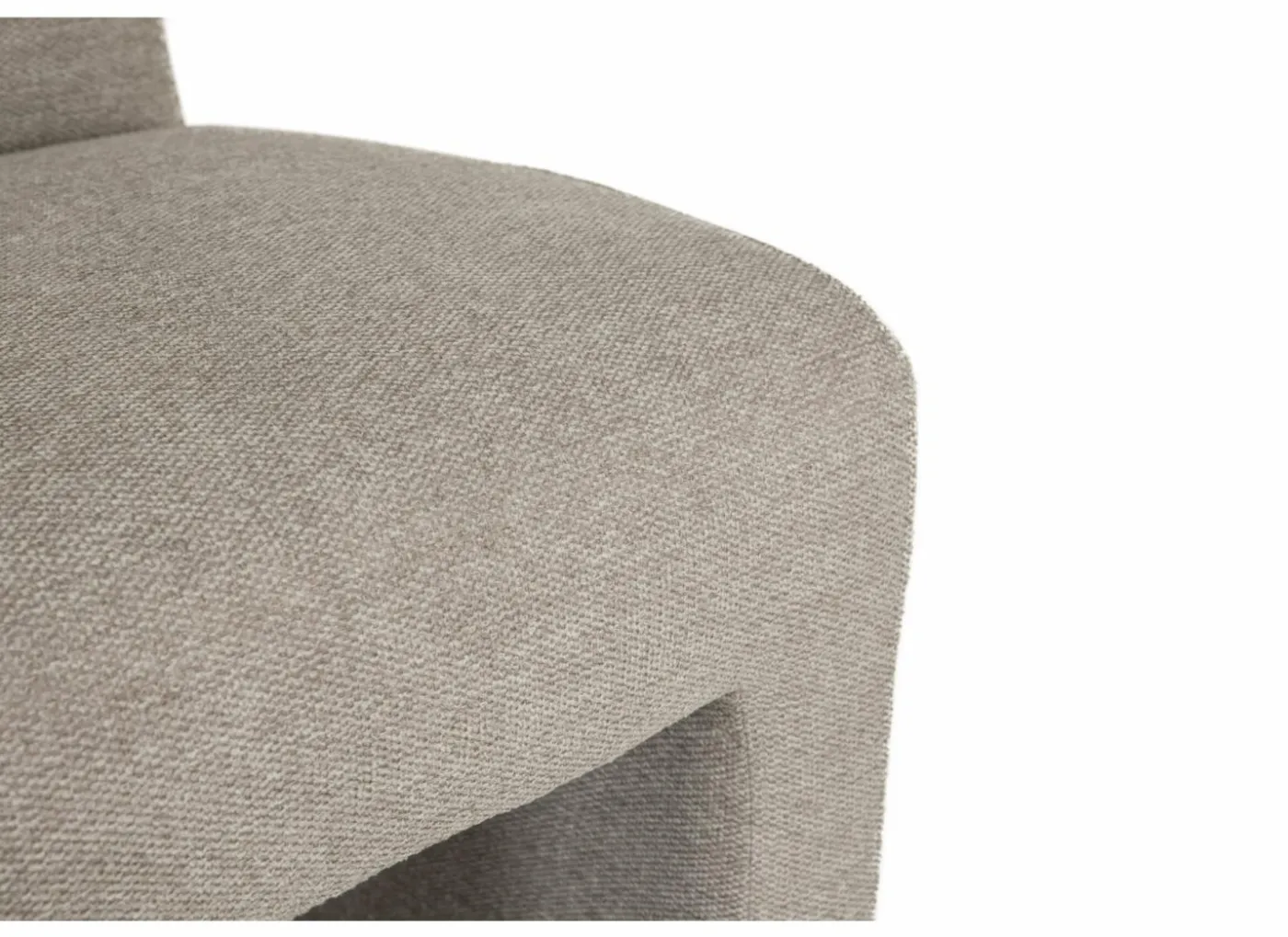 Stoel Larissa 50x70x100cm - stof - greige