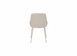 Stoel Lennon 53x57x87cm - stof - beige