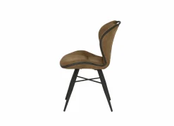 Stoel Mace 50,5x61x87cm - stof - zorro cognac