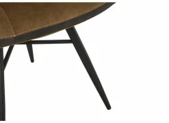 Stoel Mace 50,5x61x87cm - stof - zorro cognac