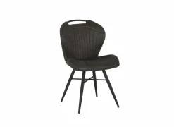 Stoel Mace 50,5x61x87cm - stof - zorro antraciet