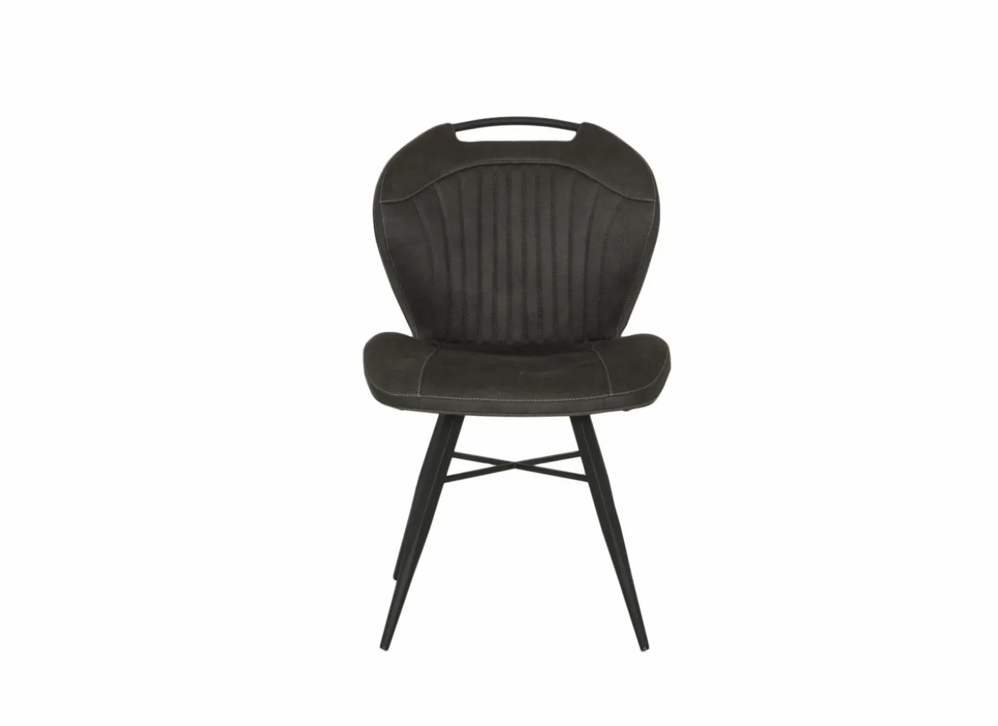 Stoel Mace 50,5x61x87cm - stof - zorro antraciet