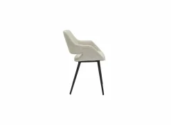 Stoel Marcelo 58x57x81cm - bouclé - beige