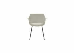 Stoel Marcelo 58x57x81cm - bouclé - beige