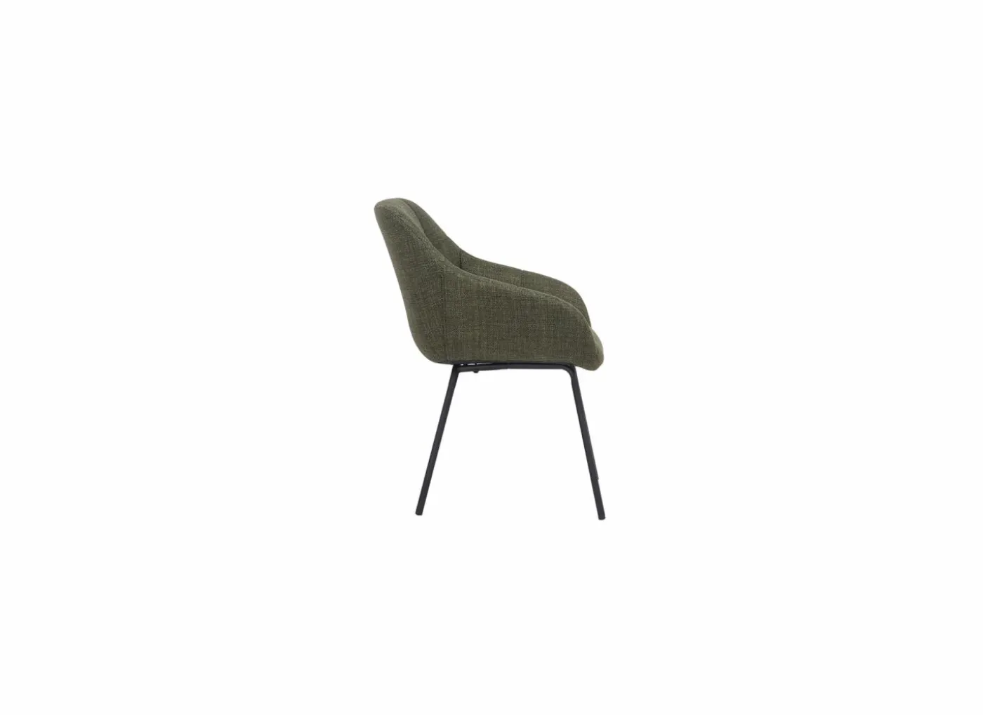 Stoel Navajo 57,5x65x85cm - polyestervezel - groen