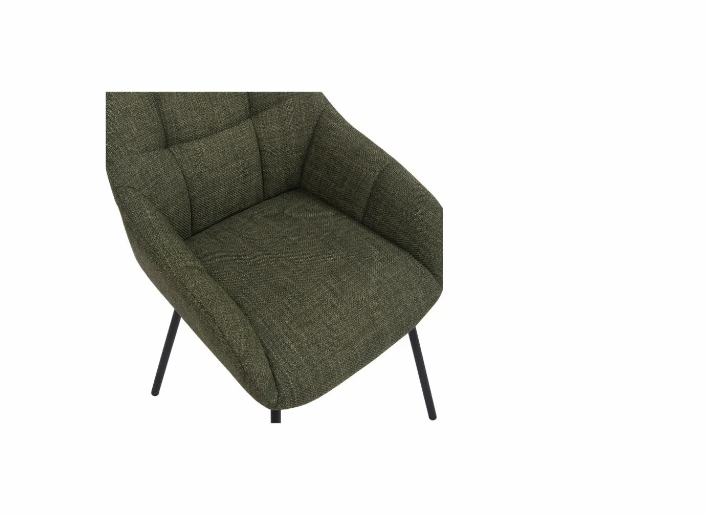 Stoel Navajo 57,5x65x85cm - polyestervezel - groen
