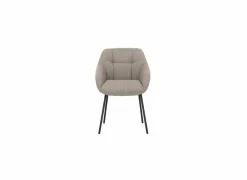 Stoel Navajo 57,5x65x85cm - stof - beige