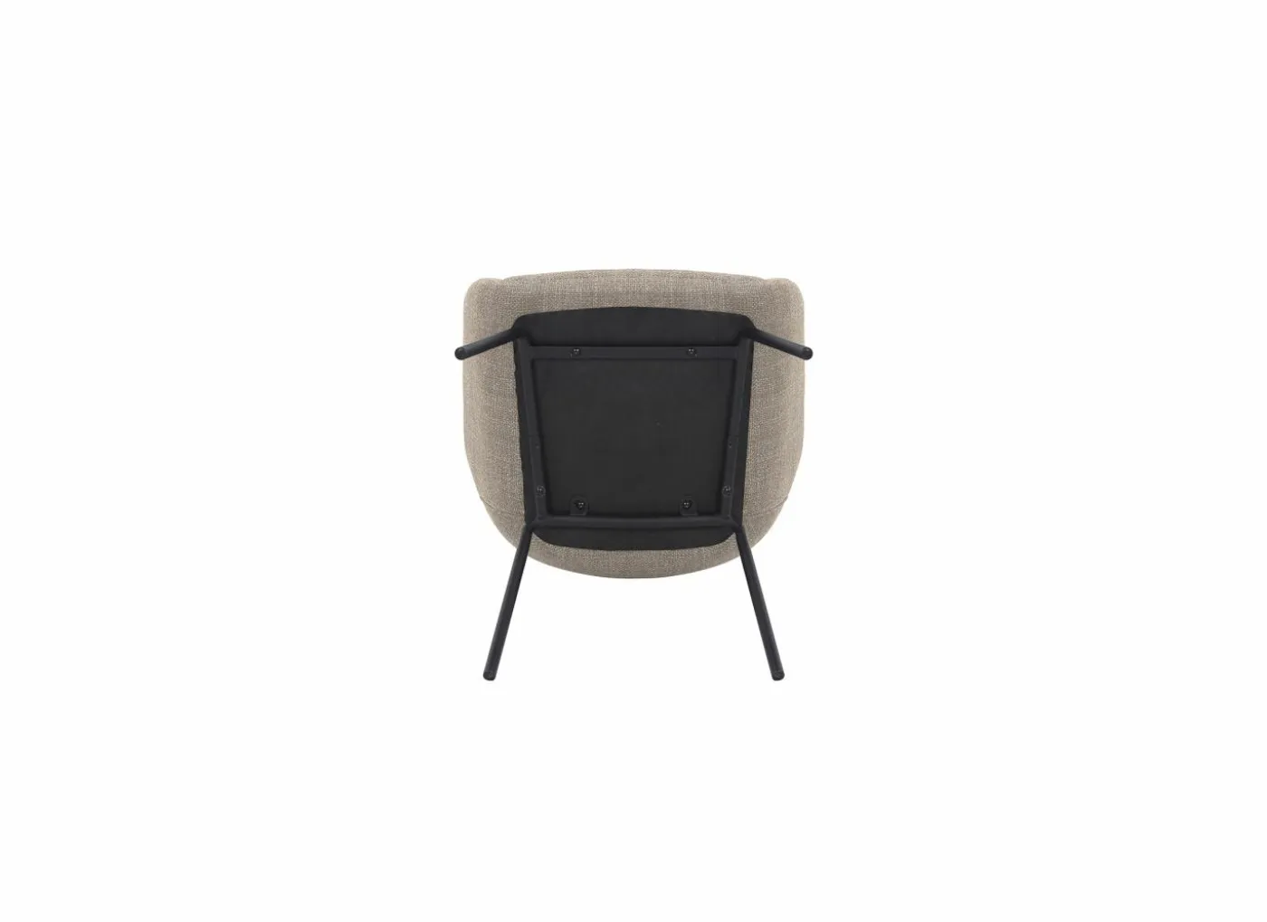 Stoel Navajo 57,5x65x85cm - stof - beige