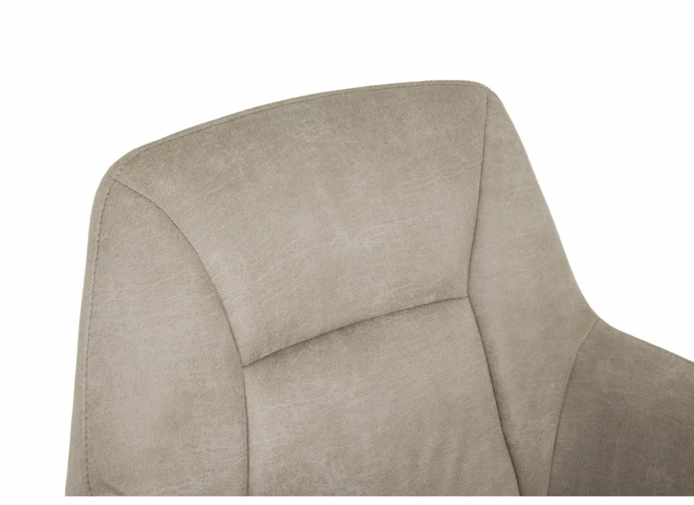 Stoel Nelson 58x63x85cm - stof - toffee
