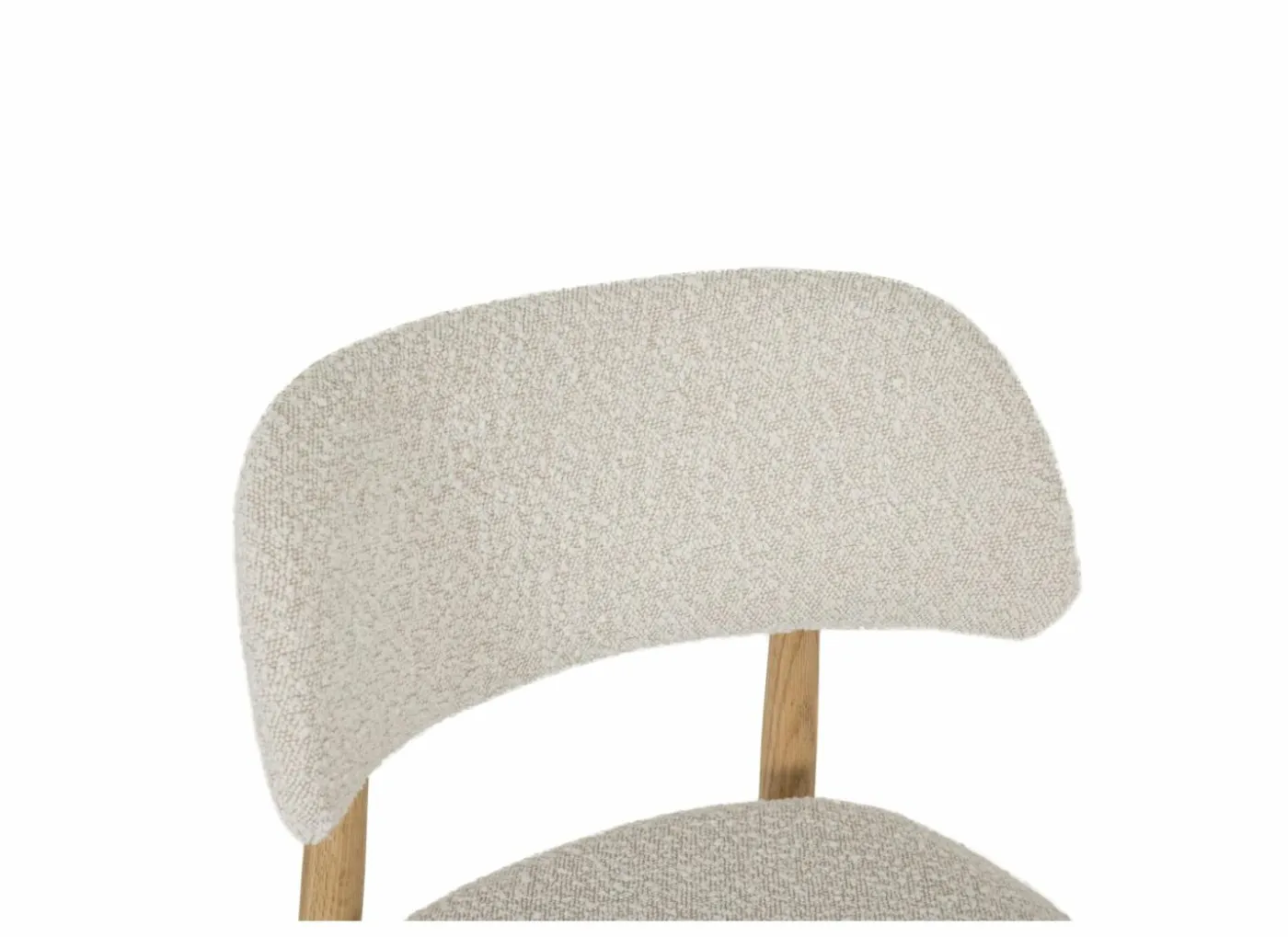 Stoel Nemo 50x48x78cm - polyestervezel - beige