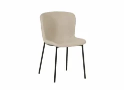 Stoel Noemie 49x53,5x80,5cm - stof - beige