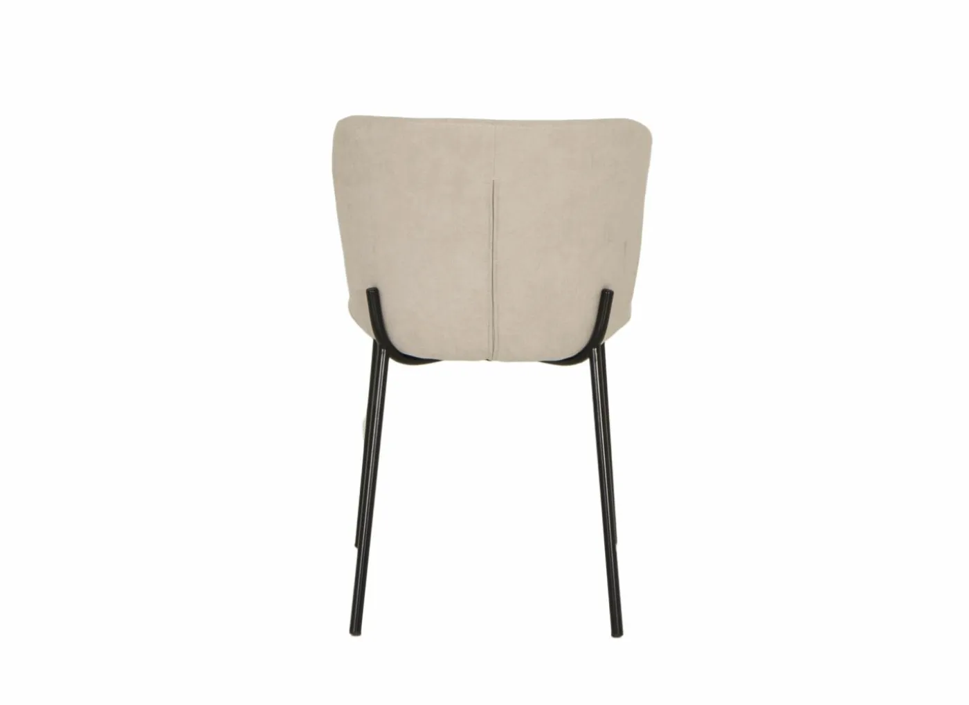 Stoel Noemie 49x53,5x80,5cm - stof - beige