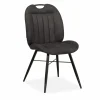 Stoel Nowie Zorro 52,5x62x92cm - stof - antraciet
